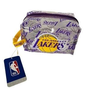 NEW NBA LA LAKERS Toiletry Pouch Make Up Bag